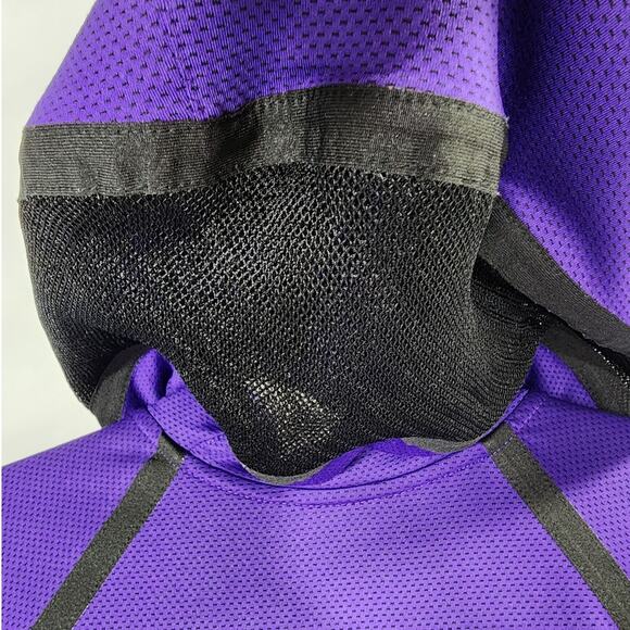 Los Angeles Lakers Nike Showtime Therma Flex Performance Full-Zip Purple Hoodie - Picture 10 of 14